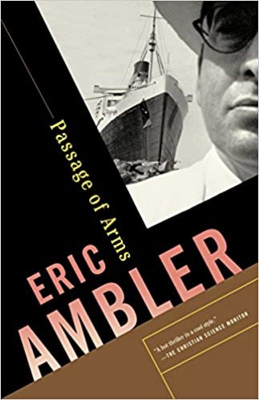 Book cover for "Passage of Arms" by Eric Ambler