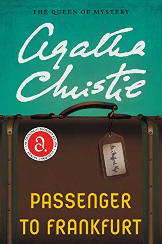 Book cover for "Passenger to Frankfurt" by Agatha Christie