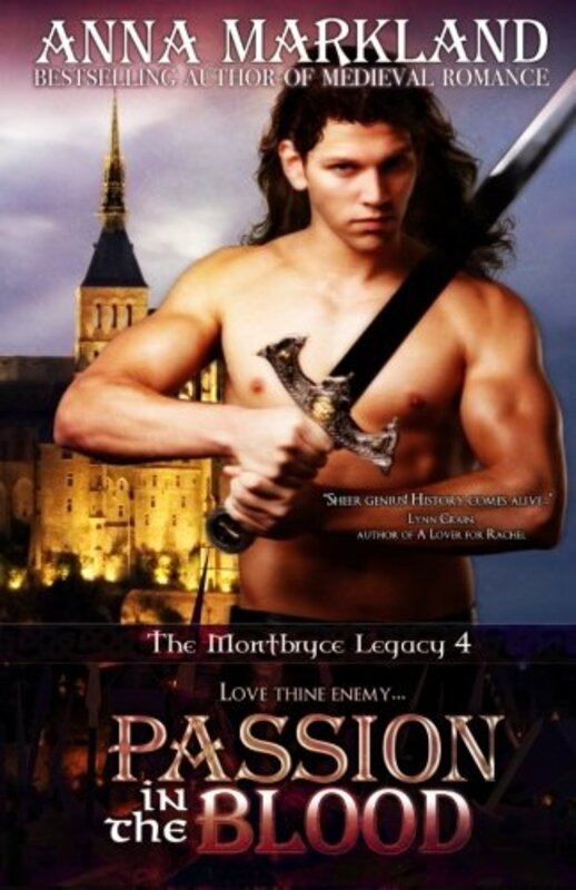 Book cover for "Passion In the Blood / Vengeance" by Anna Markland