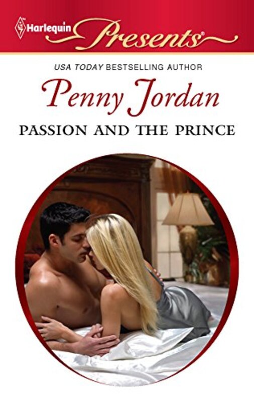 Book cover for "Passion and the Prince" by Penny Jordan