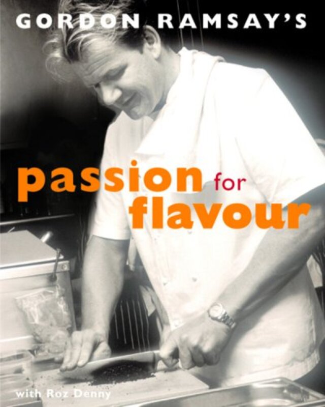 Book cover for "Passion for Flavour" by Gordon Ramsay