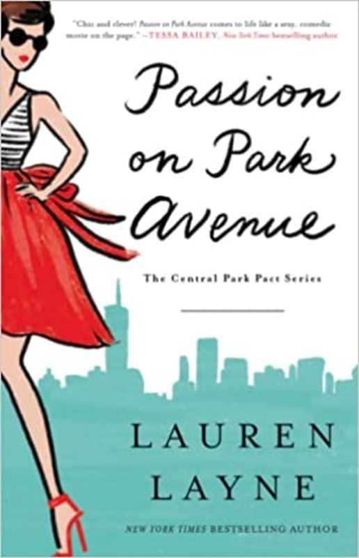 Book cover for "Passion on Park Avenue" by Lauren Layne