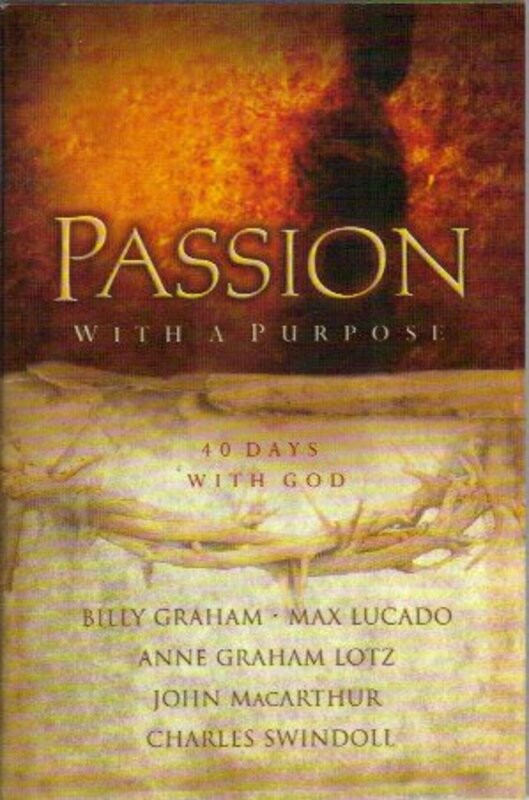 Book cover for "Passion with a Purpose" by Anne Graham Lotz