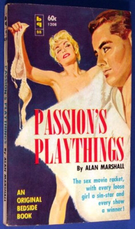 Book cover for "Passion's Playthings" by Donald E Westlake