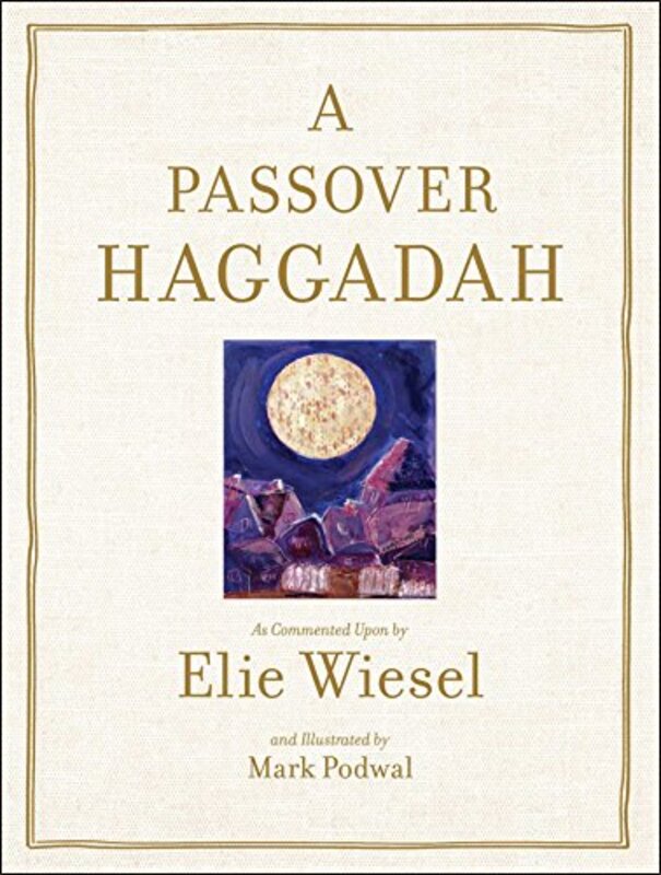 Book cover for "Passover Haggadah" by Elie Wiesel