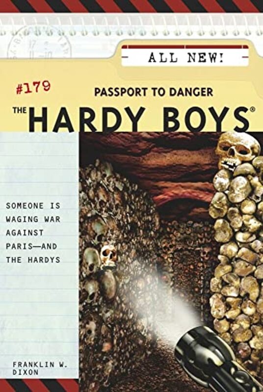 Book cover for "Passport to Danger" by Franklin W Dixon