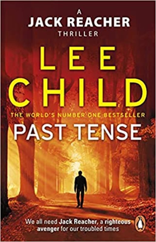 Book cover for "Past Tense" by Lee Child
