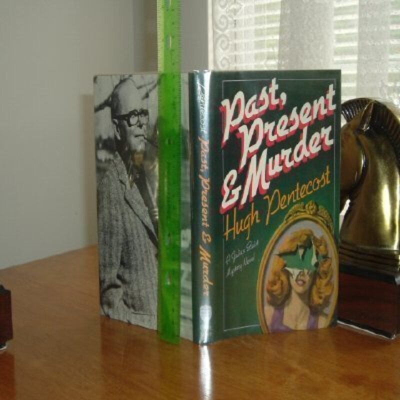 Book cover for "Past, Present, and Murder" by Hugh Pentecost