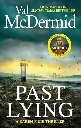 Book cover for "Past Lying" by Val McDermid