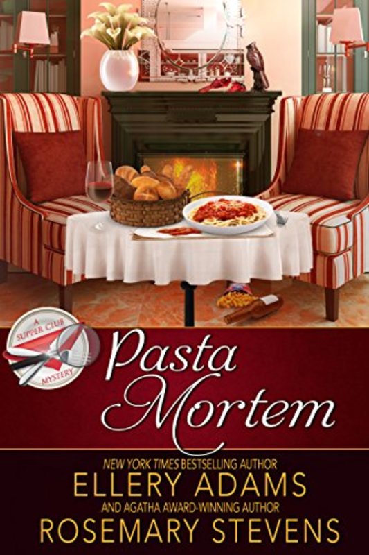 Book cover for "Pasta Mortem" by Ellery Adams