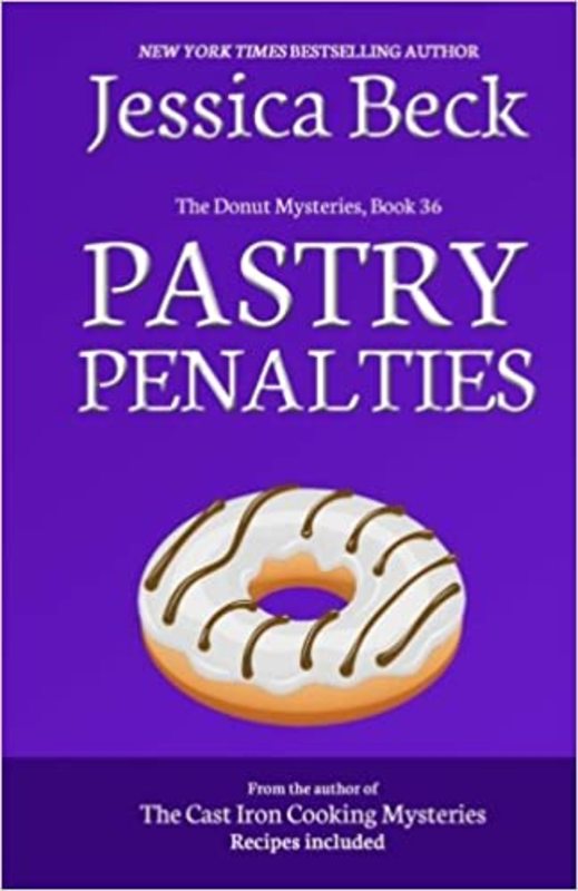 Book cover for "Pastry Penalties" by Jessica Beck