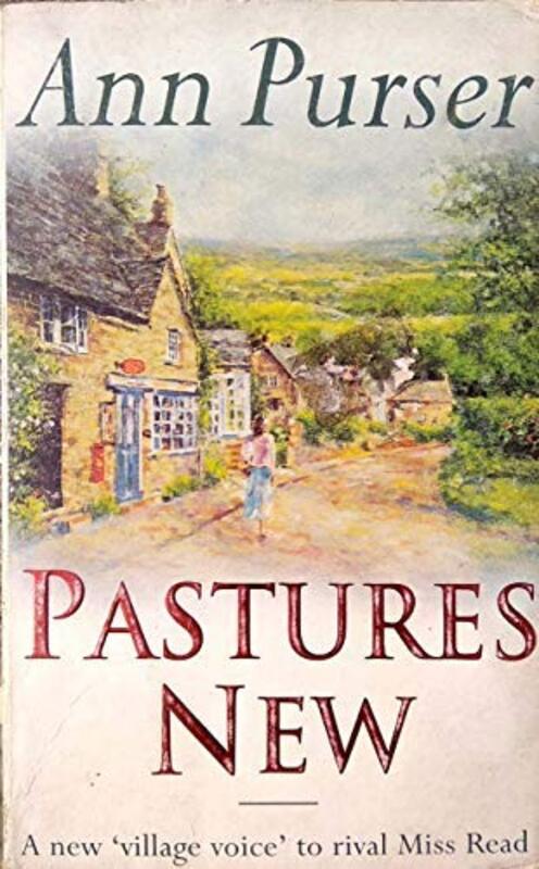 Book cover for "Pastures New" by Ann Purser
