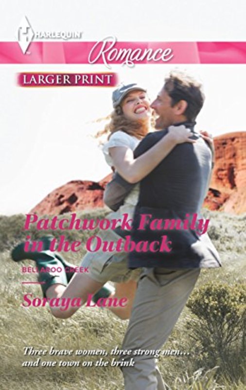 Book cover for "Patchwork Family in the Outback" by Soraya M Lane