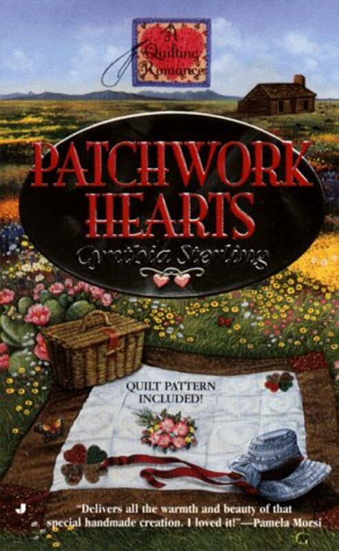 Book cover for "Patchwork Hearts" by Cindi Myers