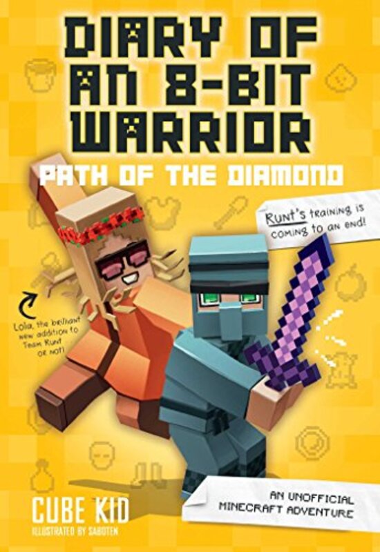 Book cover for "Path of the Diamond" by Cube Kid