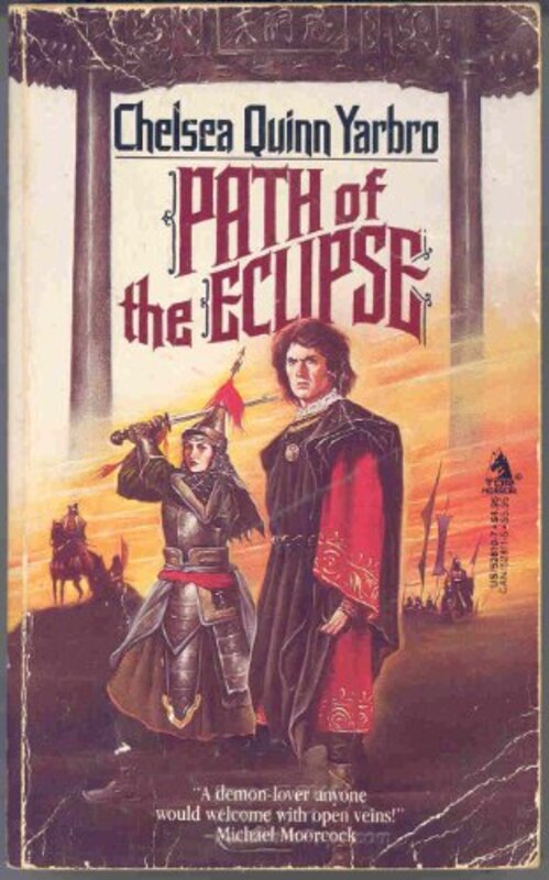 Book cover for "Path of the Eclipse" by Chelsea Quinn Yarbro