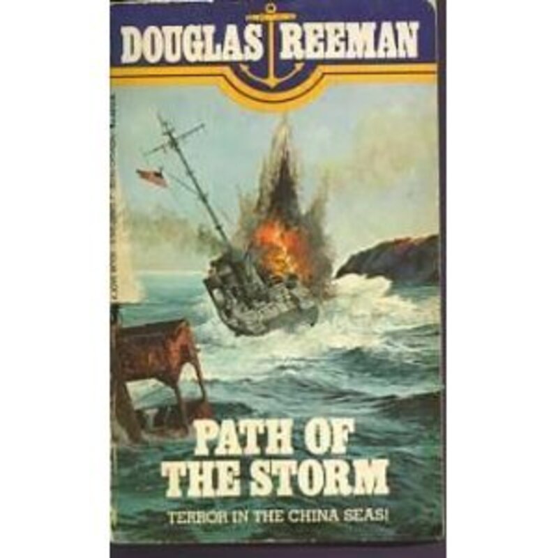 Book cover for "Path of the Storm" by Douglas Reeman
