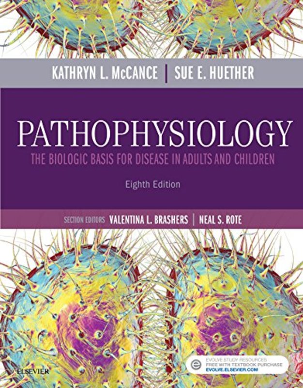 Book cover for "Pathophysiology" by Kathryn L. McCance