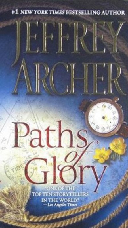 Book cover for "Paths of Glory" by Jeffrey Archer