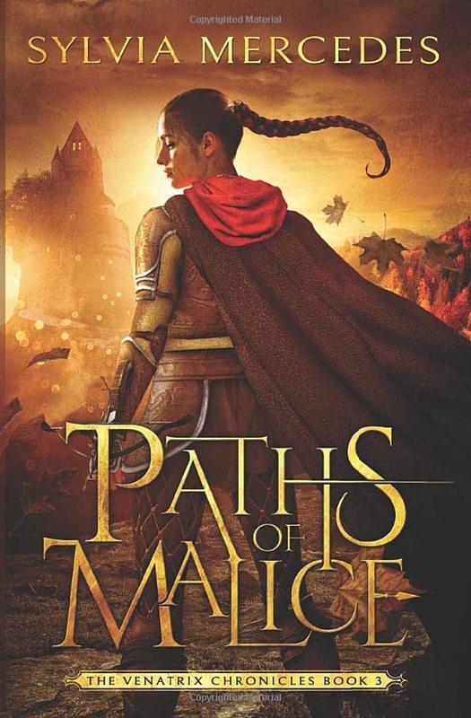 Book cover for "Paths of Malice" by Sylvia Mercedes