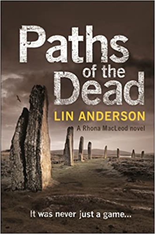Book cover for "Paths of the Dead" by Lin Anderson