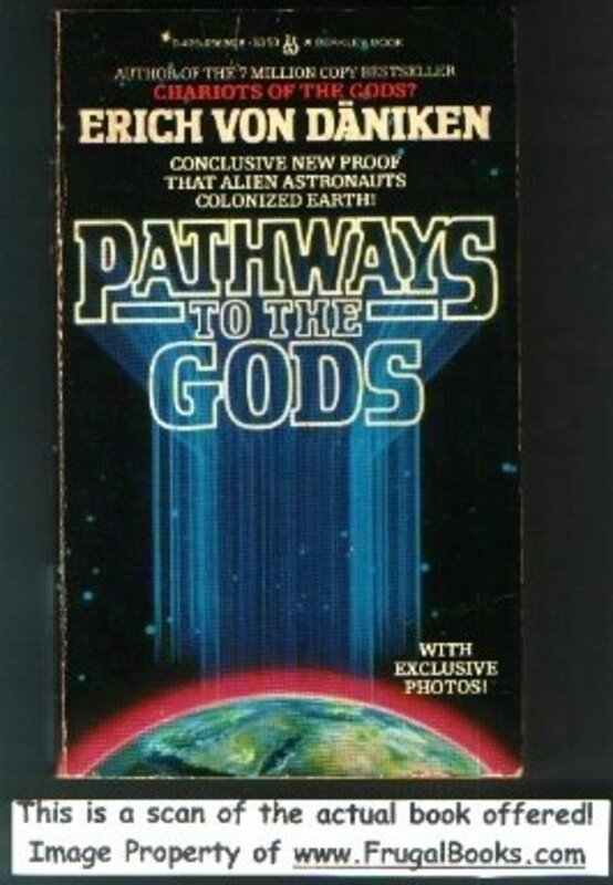 Book cover for "Pathways to the Gods" by Erich von Däniken