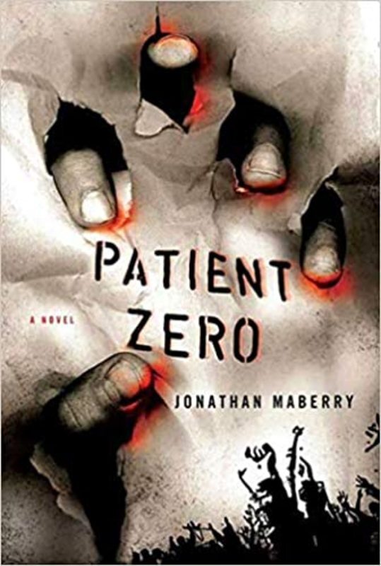 Book cover for "Patient Zero" by Jonathan Maberry