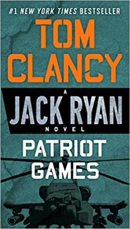 Book cover for "Patriot Games" by Tom Clancy