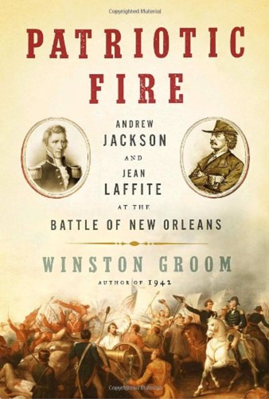 Book cover for "Patriotic Fire" by Winston Groom