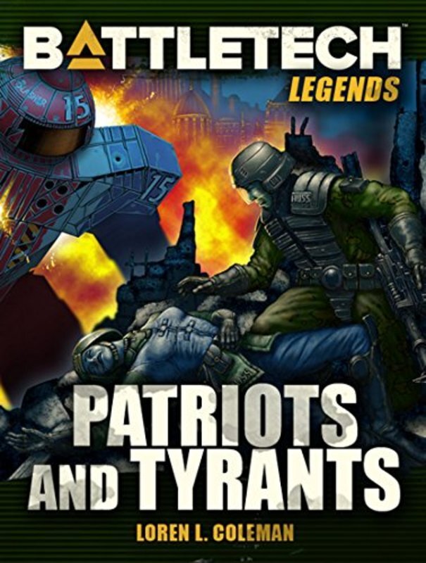 Book cover for "Patriots and Tyrants" by Various