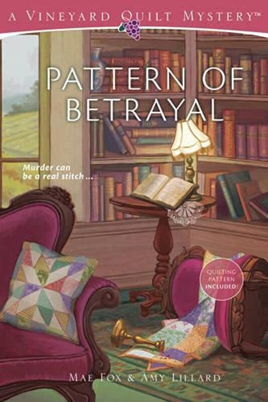 Book cover for "Pattern of Betrayal" by Amy Lillard