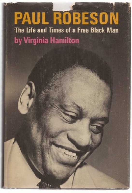 Book cover for "Paul Robeson" by Virginia Hamilton