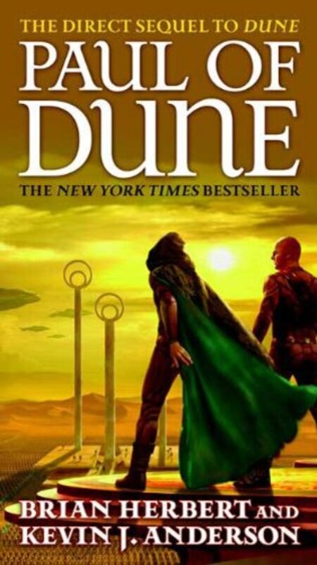 Book cover for "Paul of Dune" by Kevin J Anderson