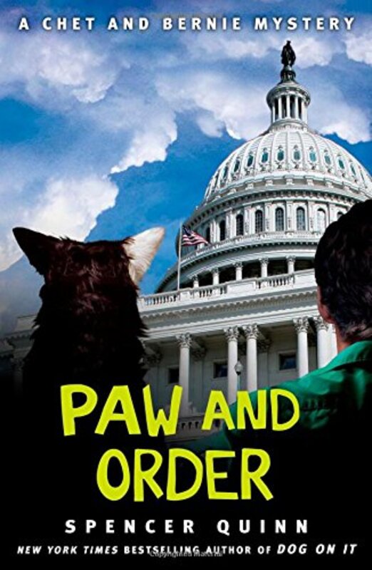 Book cover for "Paw and Order" by Spencer Quinn