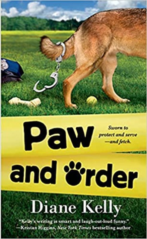 Book cover for "Paw and Order" by Diane Kelly