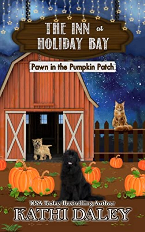 Book cover for "Pawn in the Pumpkin Patch" by Kathi Daley