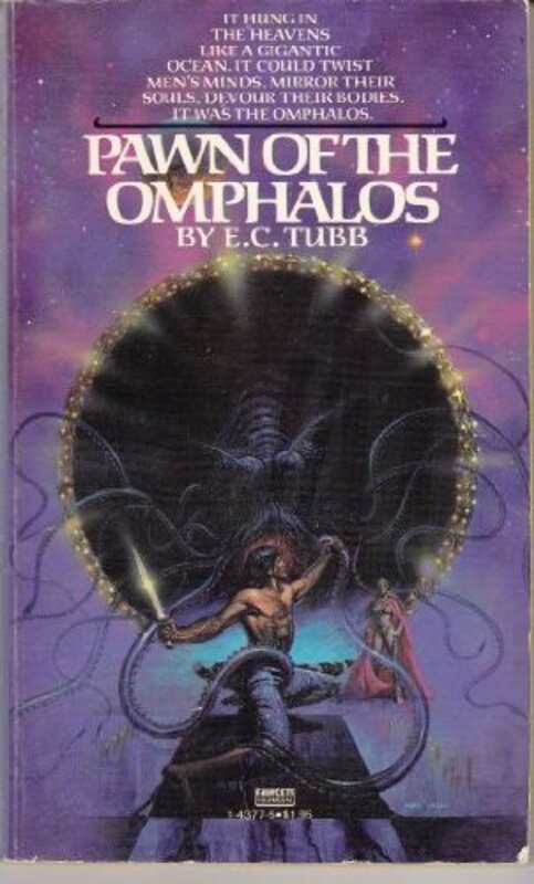 Book cover for "Pawn of the Omphalos" by EC Tubb