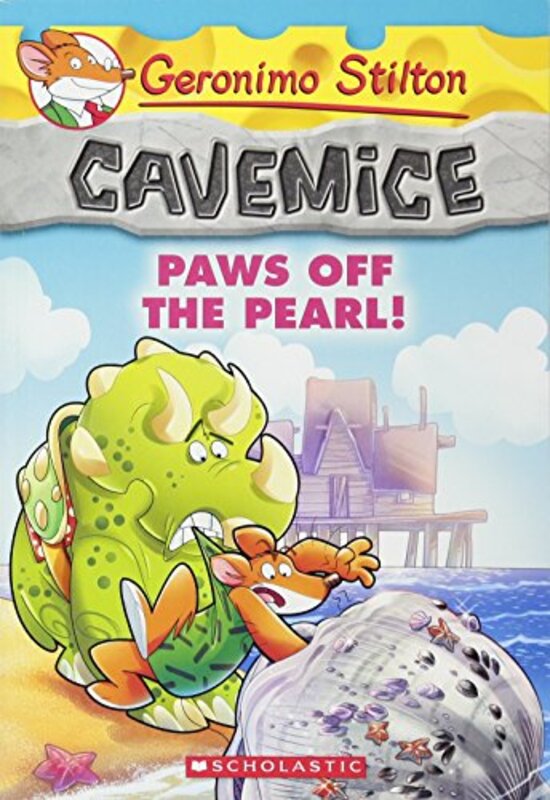 Book cover for "Paws Off the Pearl!" by Elisabetta Dami