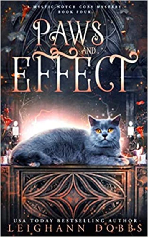Book cover for "Paws and Effect" by Leighann Dobbs