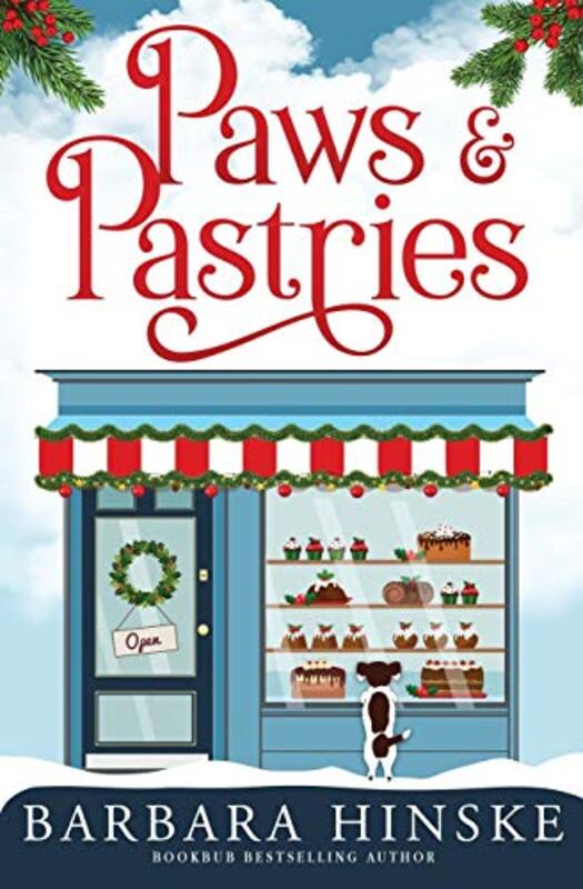 Book cover for "Paws and Pastries" by Barbara Hinske