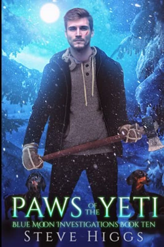 Book cover for "Paws of the Yeti" by Steve Higgs