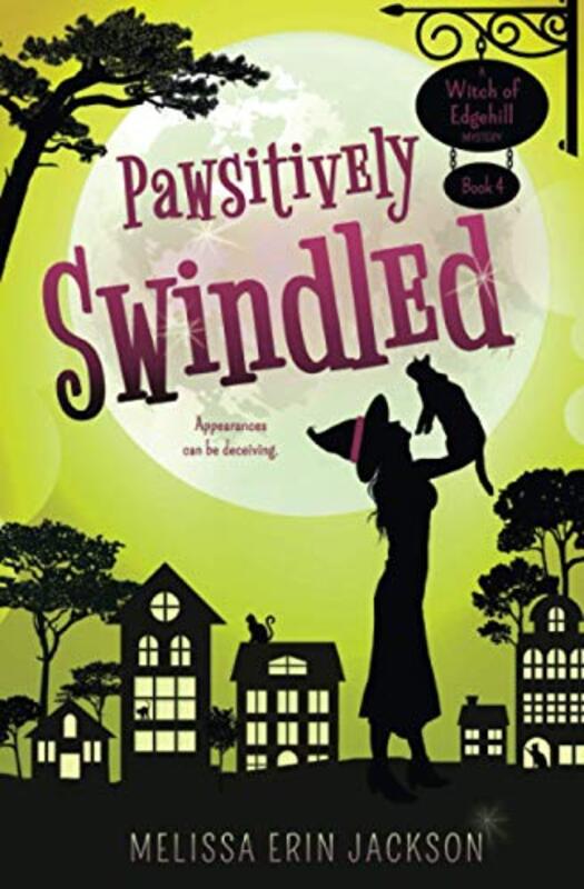 Book cover for "Pawsitively Swindled" by Melissa Erin Jackson