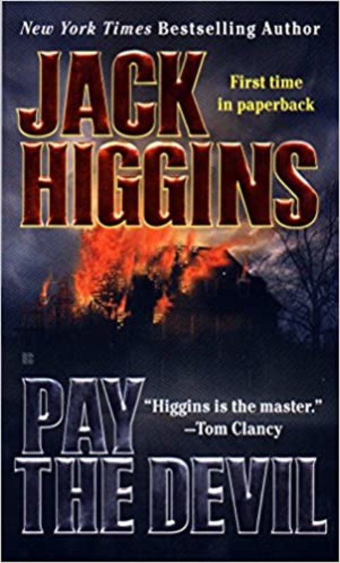 Book cover for "Pay the Devil" by Jack Higgins
