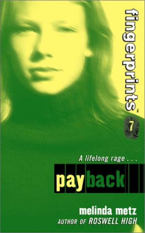 Book cover for "Payback" by Melinda Metz