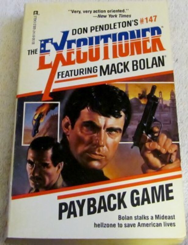 Book cover for "Payback Game" by Don Pendleton
