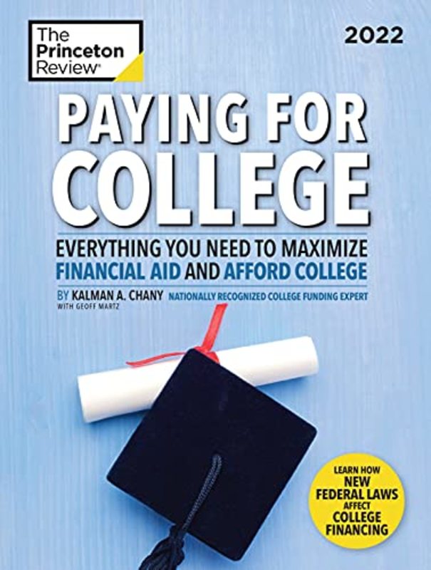 Book cover for "Paying for College" by The Princeton Review