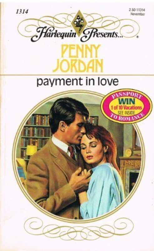 Book cover for "Payment in Love" by Penny Jordan