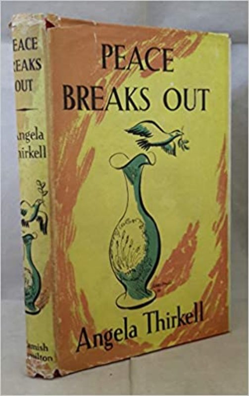 Book cover for "Peace Breaks Out" by Angela Thirkell