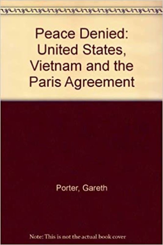 Book cover for "Peace Denied" by Gareth Porter