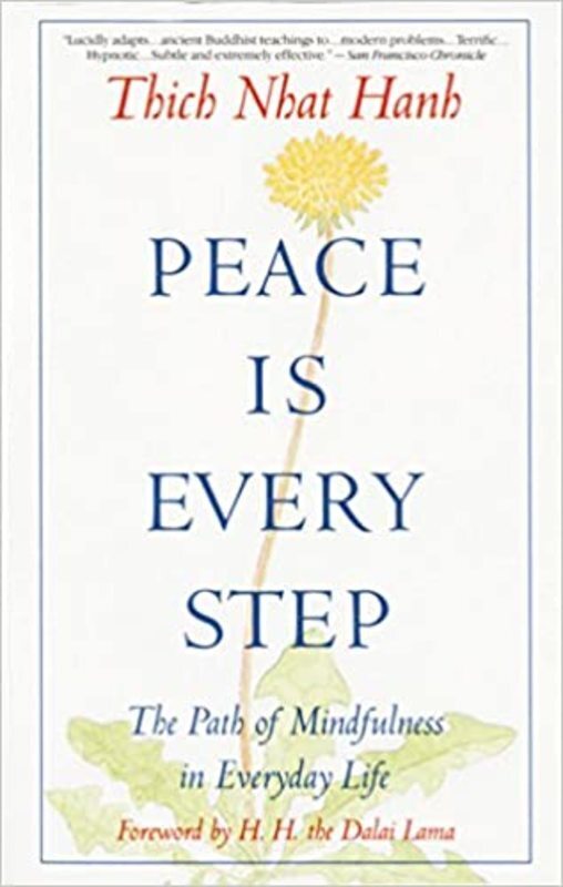 Book cover for "Peace Is Every Step" by Thich Nhat Hanh
